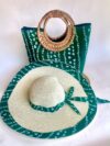 Matching African Print Hat & Tote Bag Set