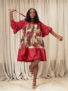 ENIOLA AFRICAN PRINT DRESS