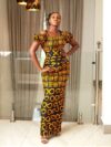 IBUKUN AFRICAN PRINT DRESS