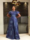 OMOTOLA AFRICAN PRINT MAXI DRESS