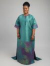 Emerald Elegance Traditional Kaftan